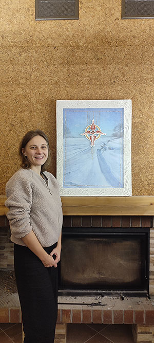 Арт-объект «Взгляд» Евгении Родиной