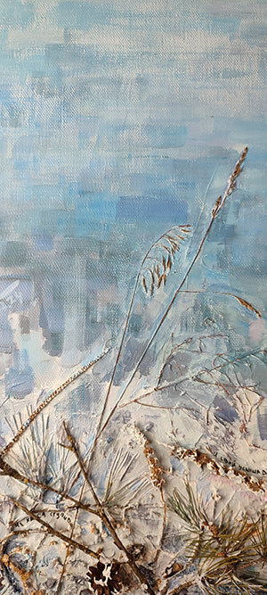 Снег. Девушка. Вода, вид 4