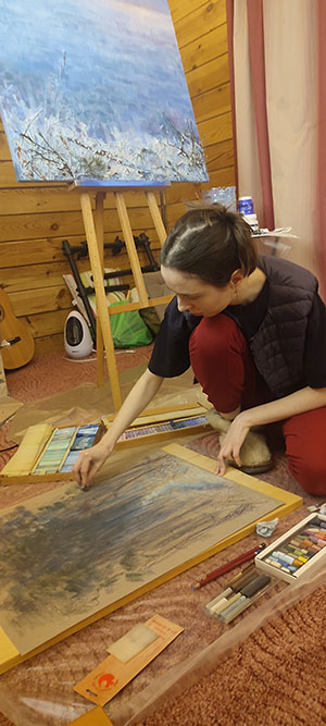 Снег. Девушка. Вода, вид 6