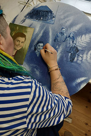 Отпечатки внутри, вид 2