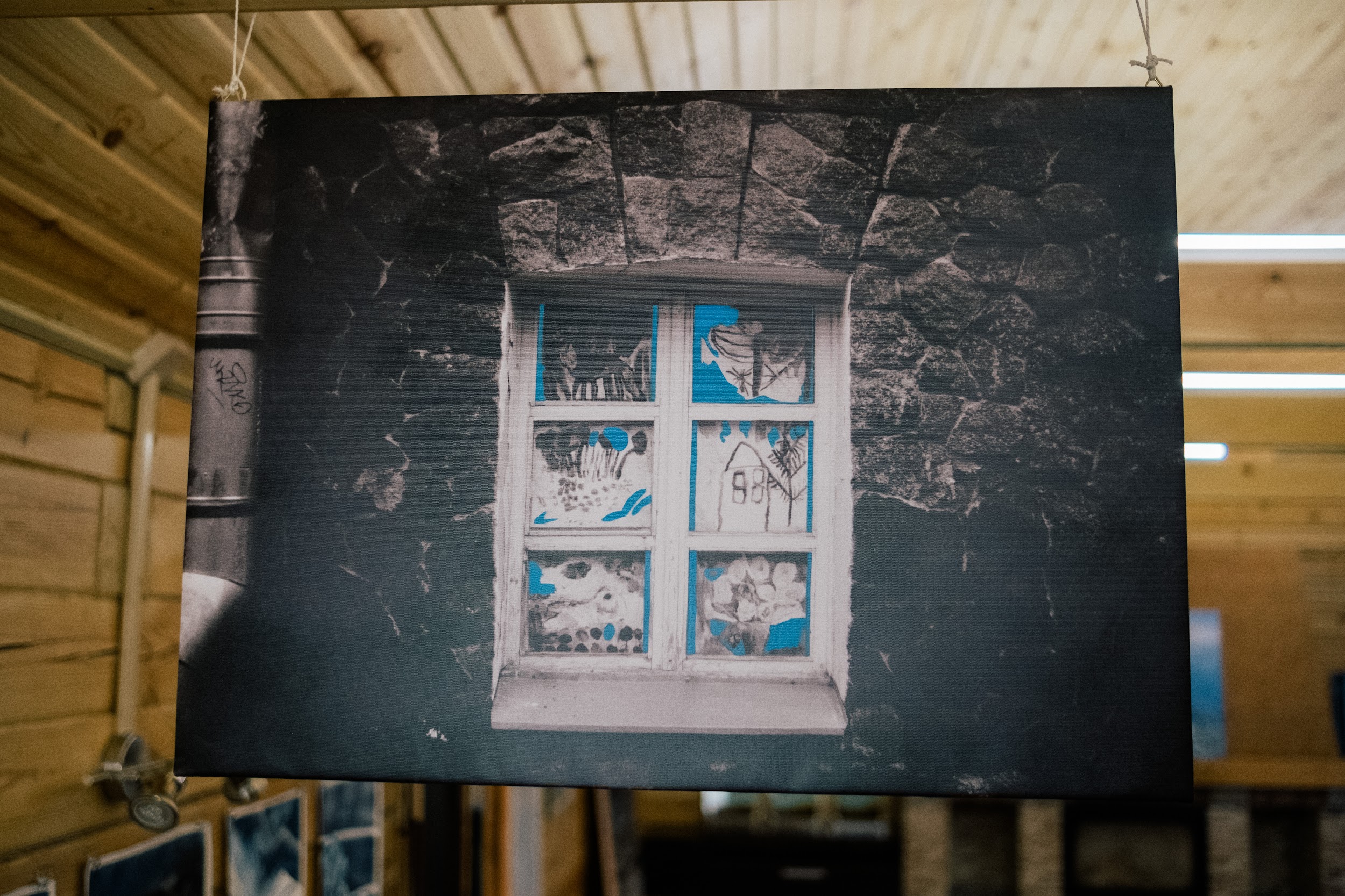 Отголоски настоящего, холст 1