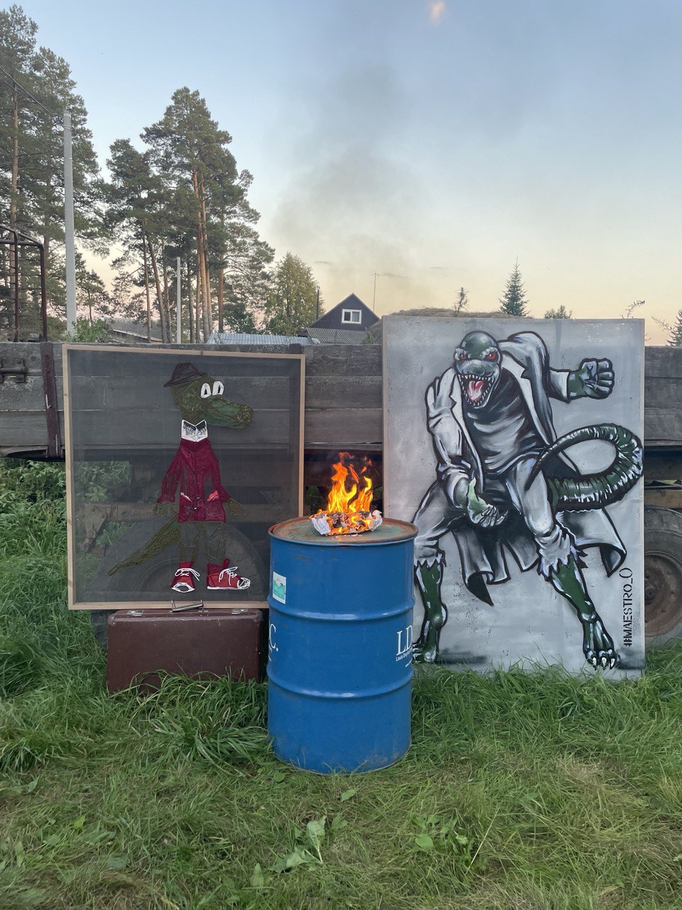 Инсталляция «ГЕНЫ»